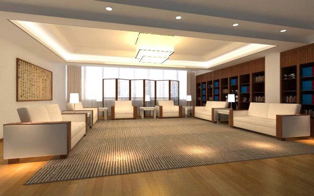 antechamber 019 3D Модель .c4d .max .obj .3ds .fbx .stl .blend 