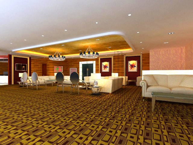 antechamber 021 Model 3D .c4d .max .obj .3ds .fbx .stl .blend 
