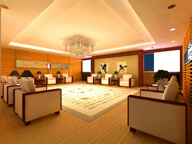 前厅032 3D 模型 .c4d .max .obj .3ds .fbx .stl .blend 