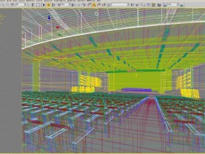 auditorium room 001 3D Model