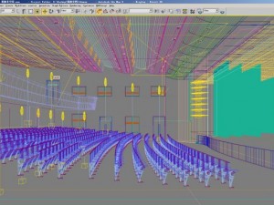 auditorium room 003 3D Model