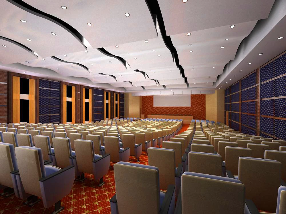 auditorium room 005 3D Model .c4d .max .obj .3ds .fbx .stl .blend 