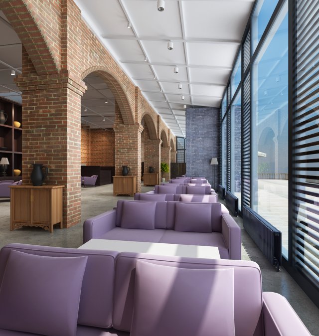bar 001 Model 3D .c4d .max .obj .3ds .fbx .stl .blend 