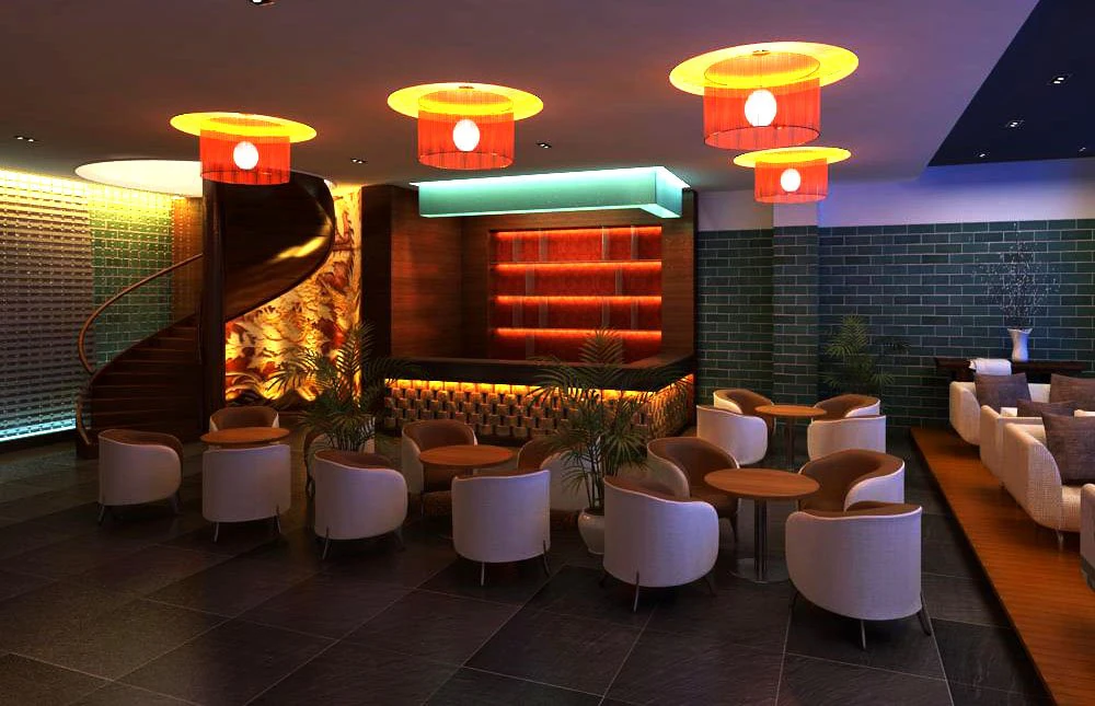 bar 016 3D Model .c4d .max .obj .3ds .fbx .stl .blend 