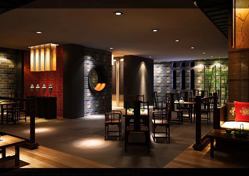 bar 017 3D Model .c4d .max .obj .3ds .fbx .stl .blend 