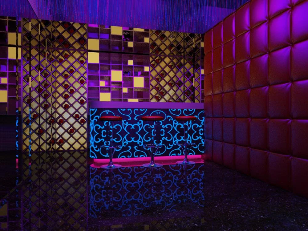 bar 022 3D Model .c4d .max .obj .3ds .fbx .stl .blend 