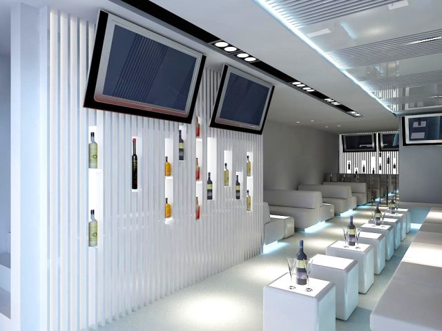 bar 042 Model 3D .c4d .max .obj .3ds .fbx .stl .blend 