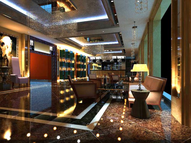 bar 044 Modèle 3D .c4d .max .obj .3ds .fbx .stl .blend 
