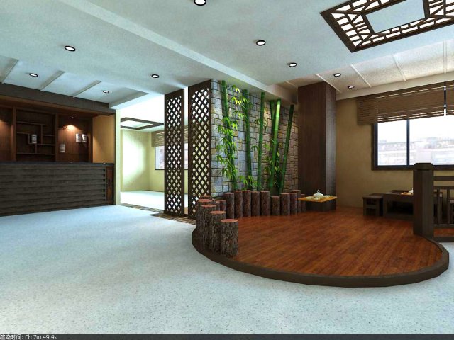 bar 045 3D Model .c4d .max .obj .3ds .fbx .stl .blend 