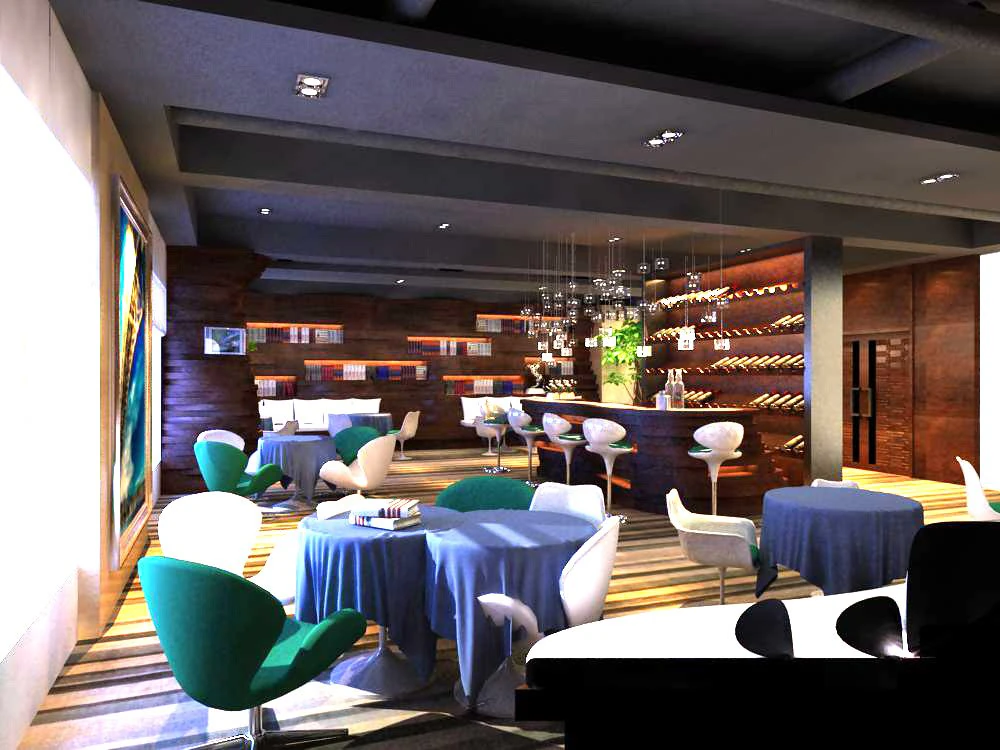bar 062 3D Model .c4d .max .obj .3ds .fbx .stl .blend 