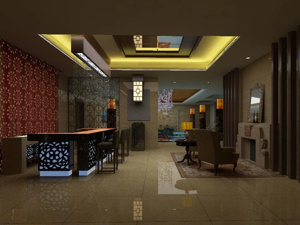 bar 074 3D Model .c4d .max .obj .3ds .fbx .stl .blend 