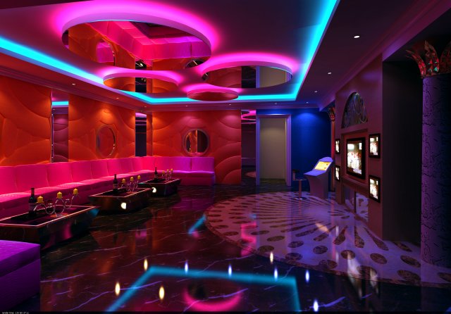 bar 077 Model 3D .c4d .max .obj .3ds .fbx .stl .blend 