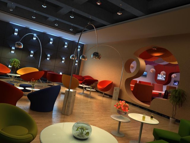 bar 079 3D Модель .c4d .max .obj .3ds .fbx .stl .blend 