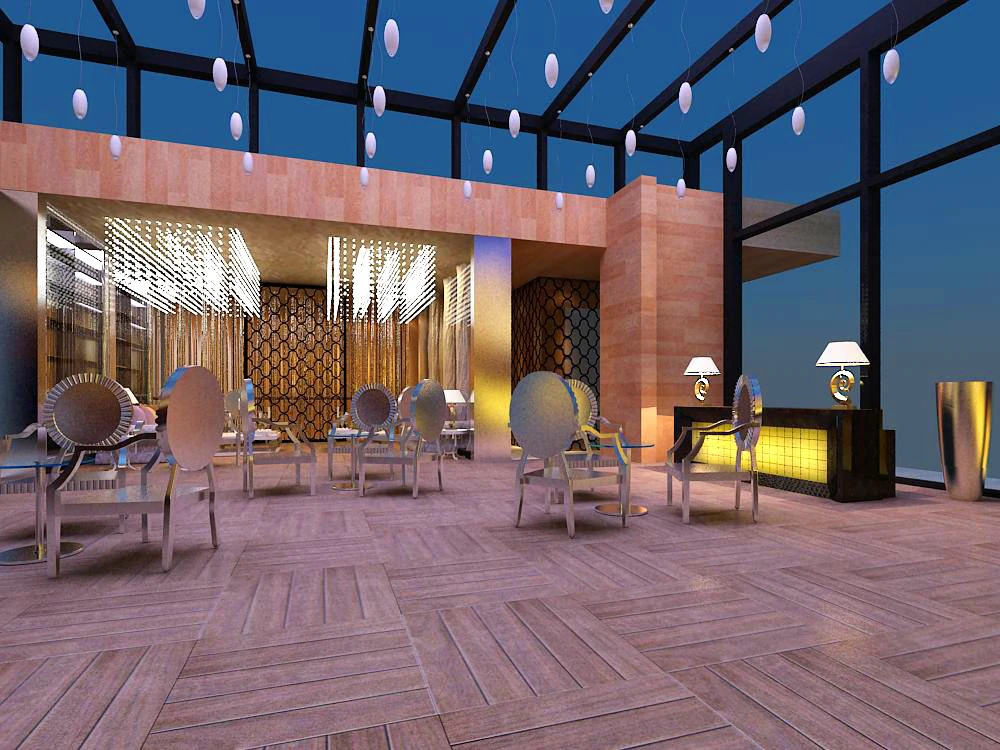 bar 087 3D Model .c4d .max .obj .3ds .fbx .stl .blend 