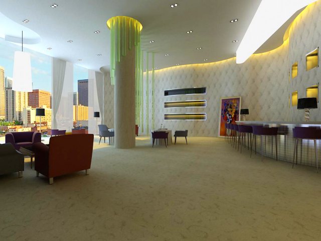 bar 089 3Dモデル .c4d .max .obj .3ds .fbx .stl .blend