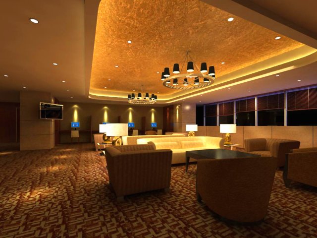 bar 090 Model 3D .c4d .max .obj .3ds .fbx .stl .blend