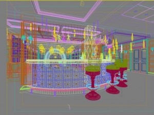 bar 104 3D Model