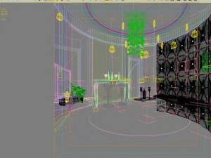bar 105 3D Model