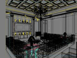 bar 108 3D Model