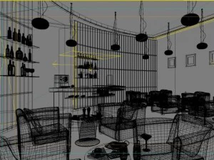 bar 111 3D Model