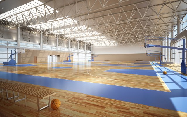 basketball 001 3D Модель .c4d .max .obj .3ds .fbx .stl .blend 