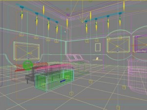 commercial 007 Modèle 3D