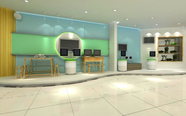 commercial 009 3D Model .c4d .max .obj .3ds .fbx .stl .blend 