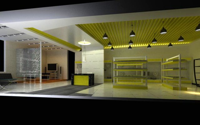 commercial 038 3D Model .c4d .max .obj .3ds .fbx .stl .blend 