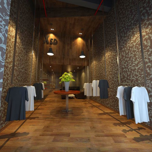 commercial 042 3D Модель .c4d .max .obj .3ds .fbx .stl .blend