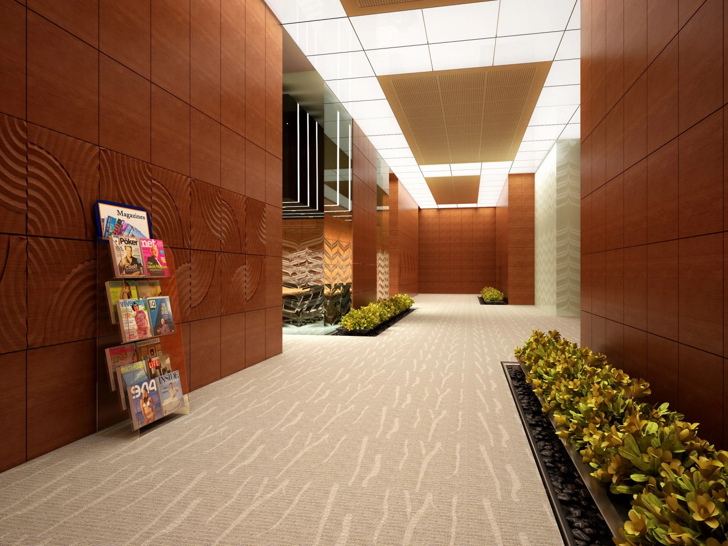 corridor 010 3D Model .c4d .max .obj .3ds .fbx .stl .blend 