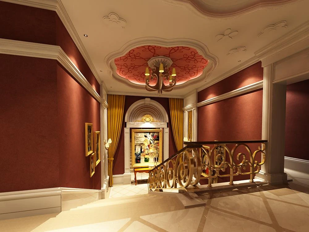 corridor 012 3D Model .c4d .max .obj .3ds .fbx .stl .blend 