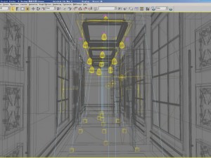 corridor 014 Modelo 3D
