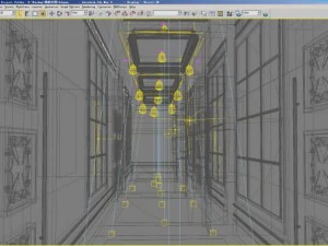 corridor 014 3D Model