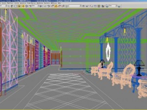 corridor 016 Model 3D