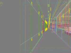 corridor 017 3D Model