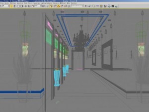 corridor 022 3D Model