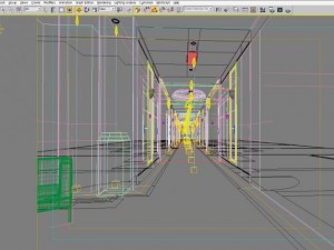 corridor 023 3D 모델