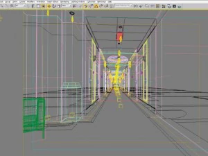 corridor 023 3D Model