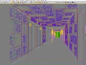 corridor 025 3D Model
