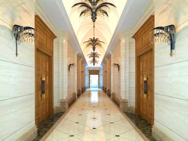 corridor 026 3D Model .c4d .max .obj .3ds .fbx .stl .blend 