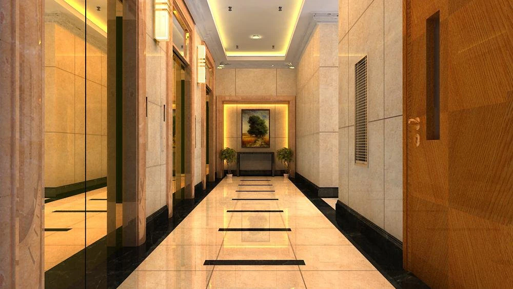 corridor 028 3D Model .c4d .max .obj .3ds .fbx .stl .blend 