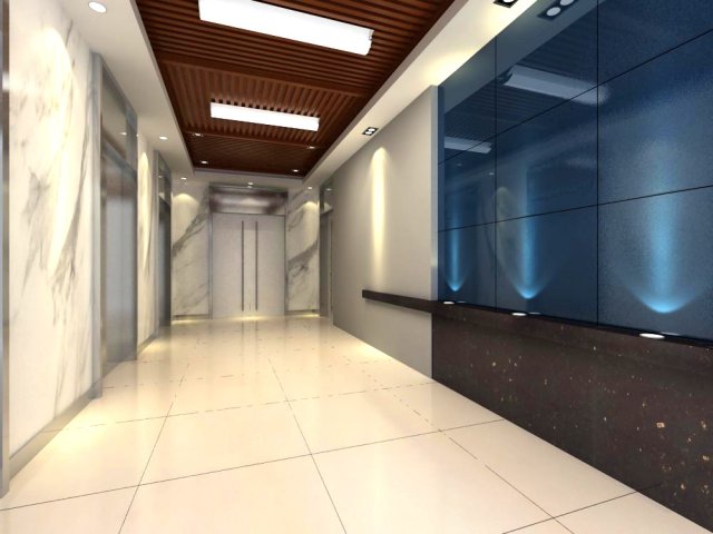 corridor 029 3Dモデル .c4d .max .obj .3ds .fbx .stl .blend 