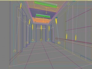corridor 029 3Dモデル
