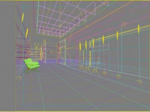 corridor 030 3D Model