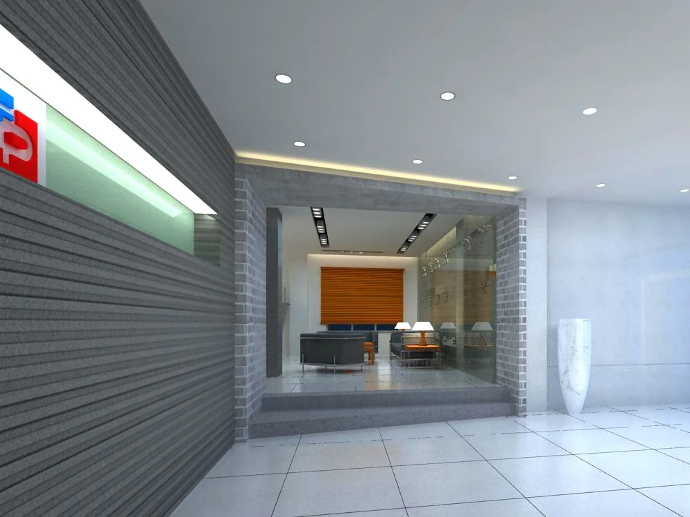 corridor 031 3D Model .c4d .max .obj .3ds .fbx .stl .blend 