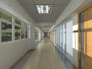 corridor 034 Model 3D