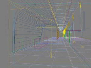 corridor 036 3D Model