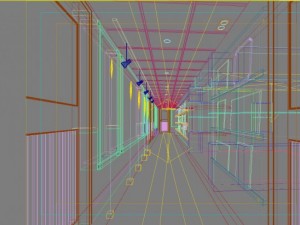 corridor 037 Modelo 3D