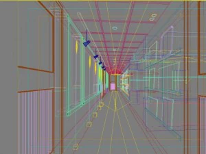 corridor 037 3D Model