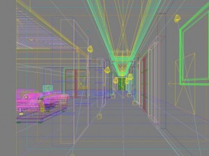 corridor 038 3D 모델
